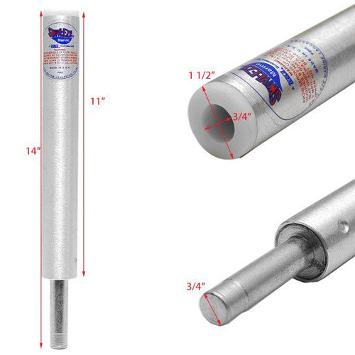 Swivl-Eze Boat Seat Post Extension - 11" - image 3