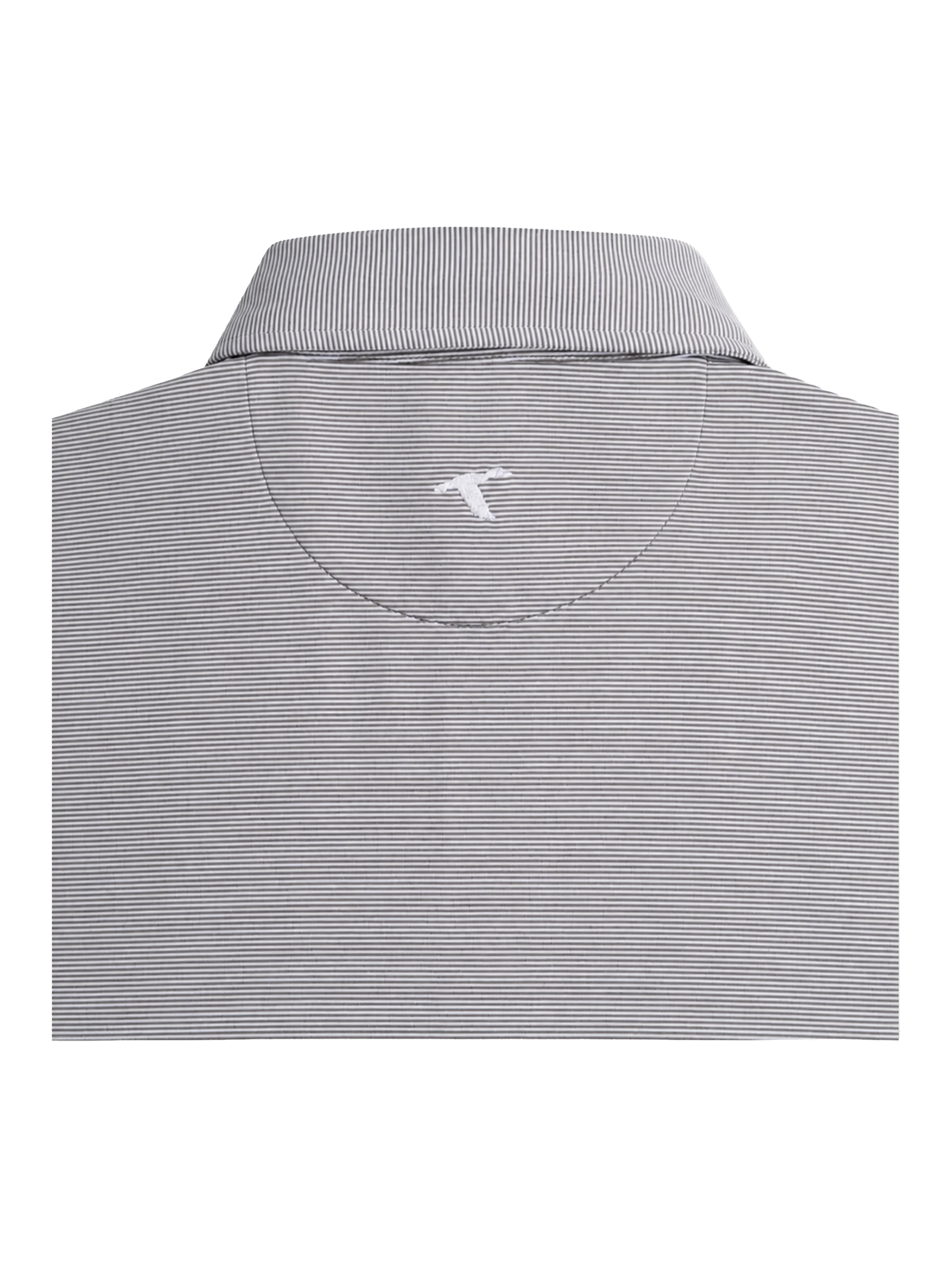 Club Pinstripe Performance Polo by GenTeal