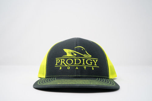 Snapback - Charcoal/Neon Yellow