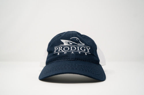 Unstructured Mesh Hat - Navy/White
