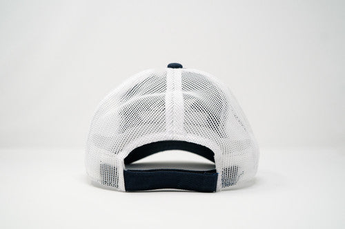 Unstructured Mesh Hat - Navy/White - image 3