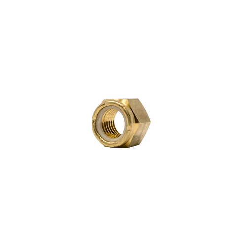 Brass Nylock Prop Nut - 3/4-16 (Fine Thread)