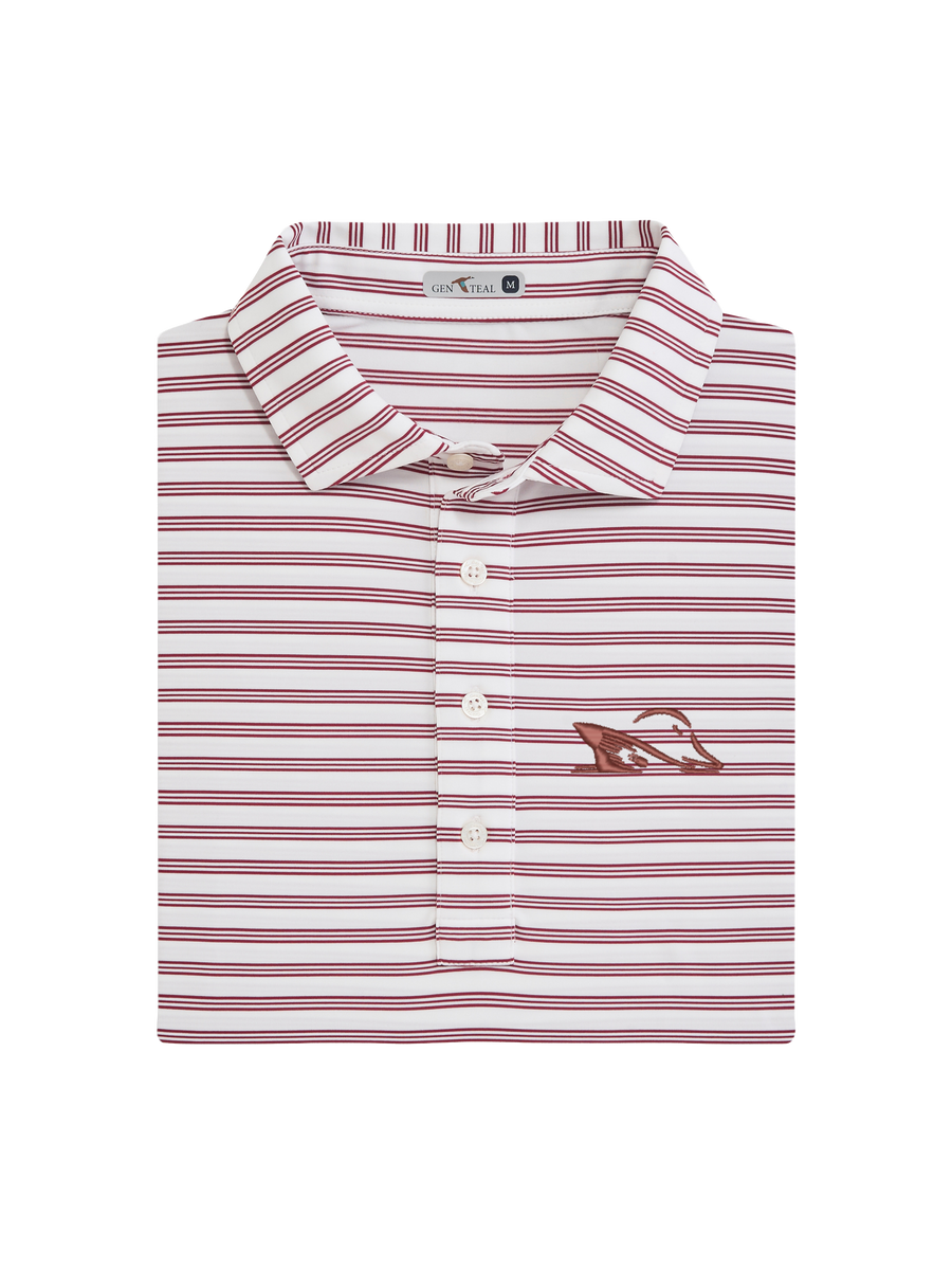 Garnet Rush Performance Polo by GenTeal