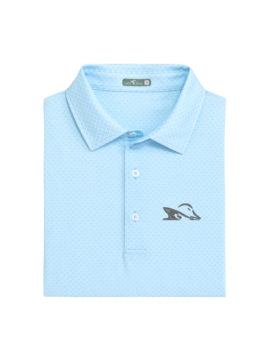 Heritage Blue Diamond Performance Polo by GenTeal