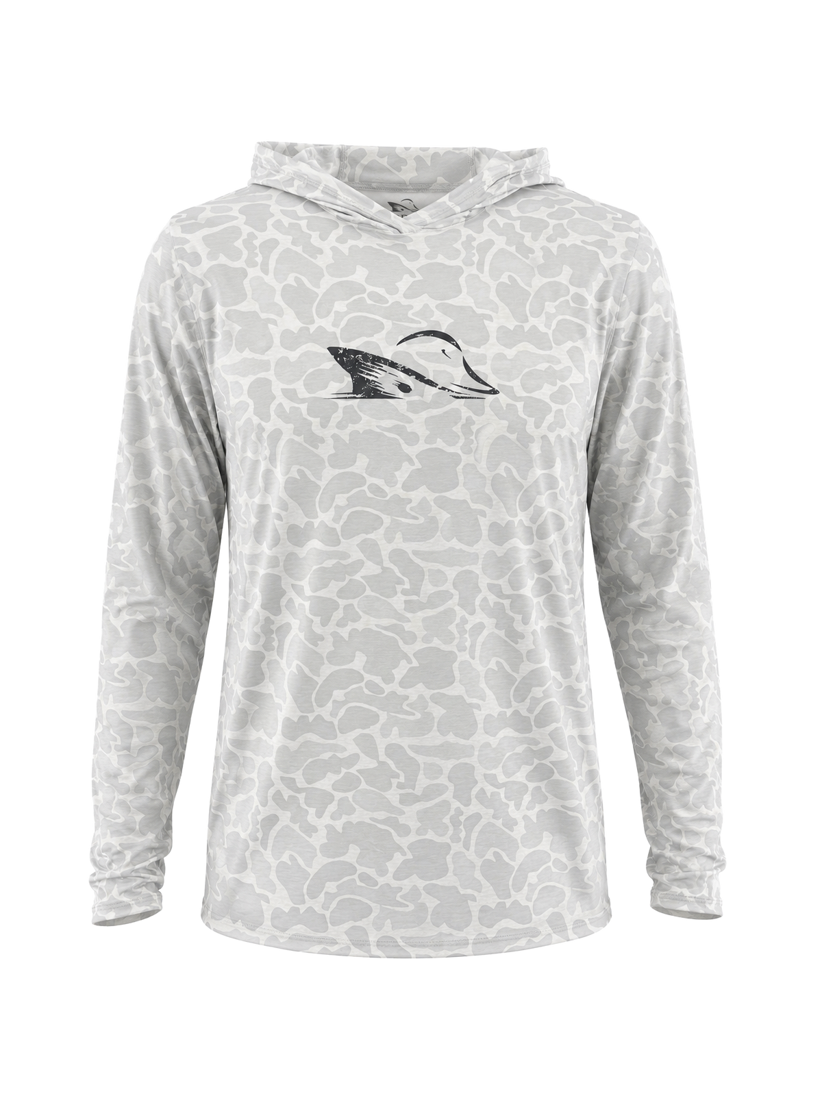 Smoke Camo Performance Hoodie, front view