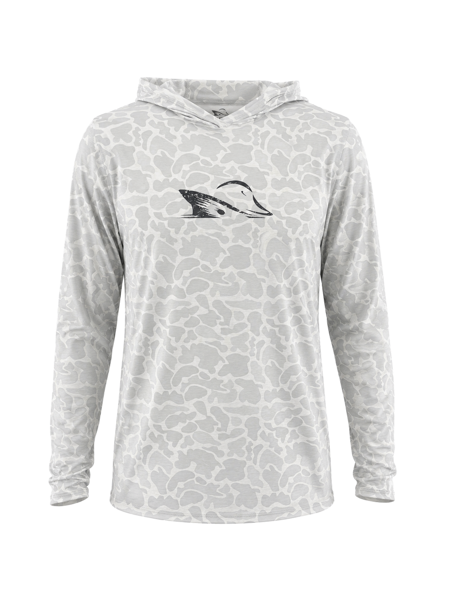 Smoke Camo Performance Hoodie, front view