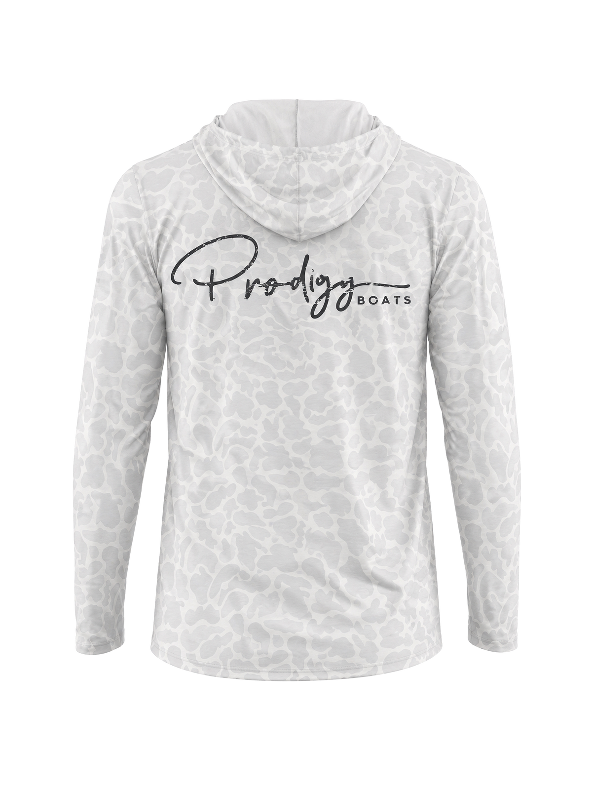 Smoke Camo Performance Hoodie, back view