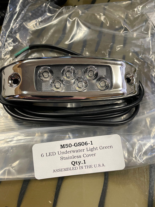 Tecniq Water Dragon Green 6 LED Underwater Light