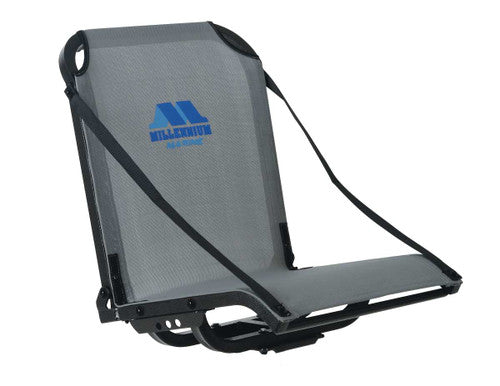 Millennium B-100 Seat (Gray) pedestal, base and swivl combo - image 2