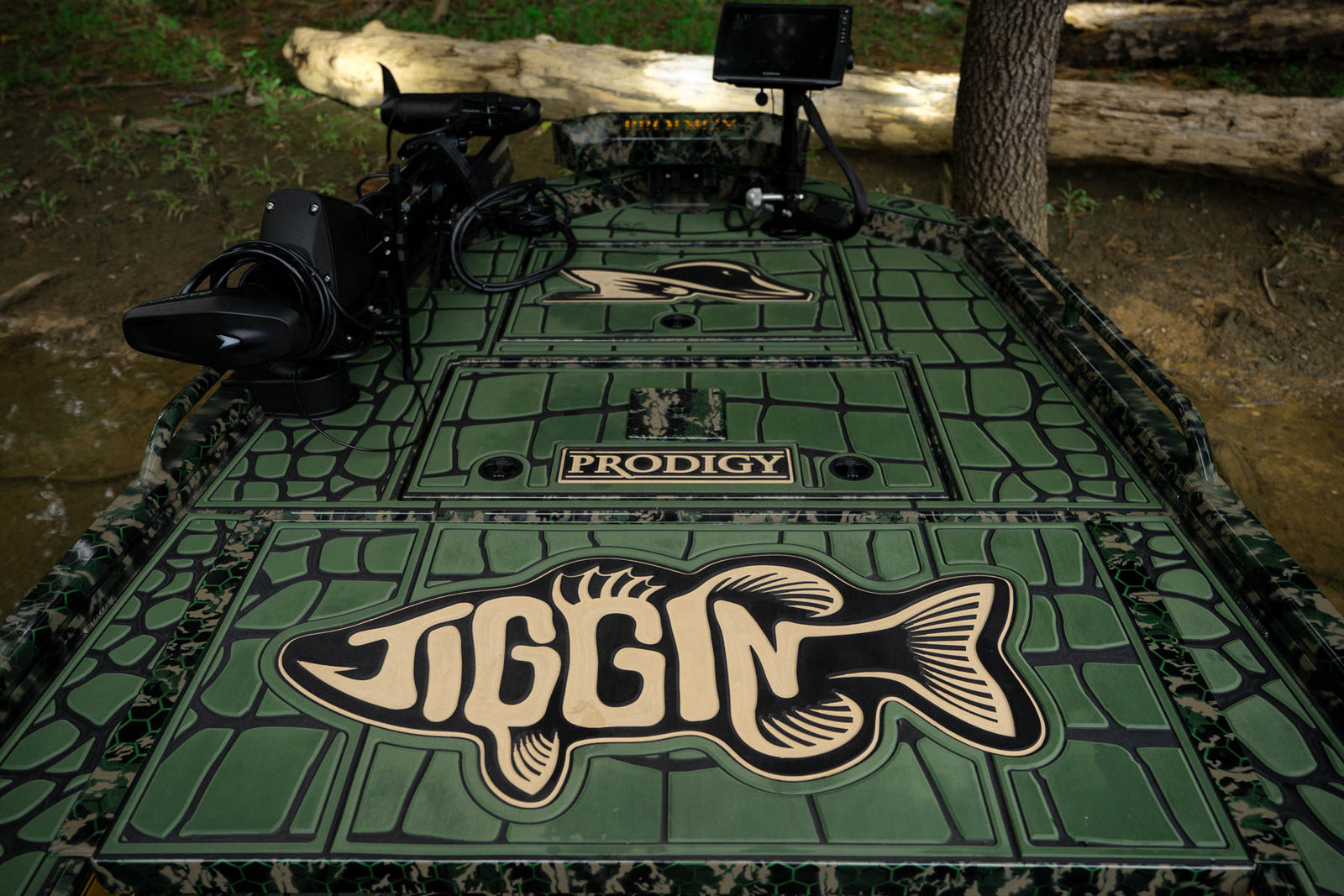 Jiggin with Jordan Grand Prize boat photo