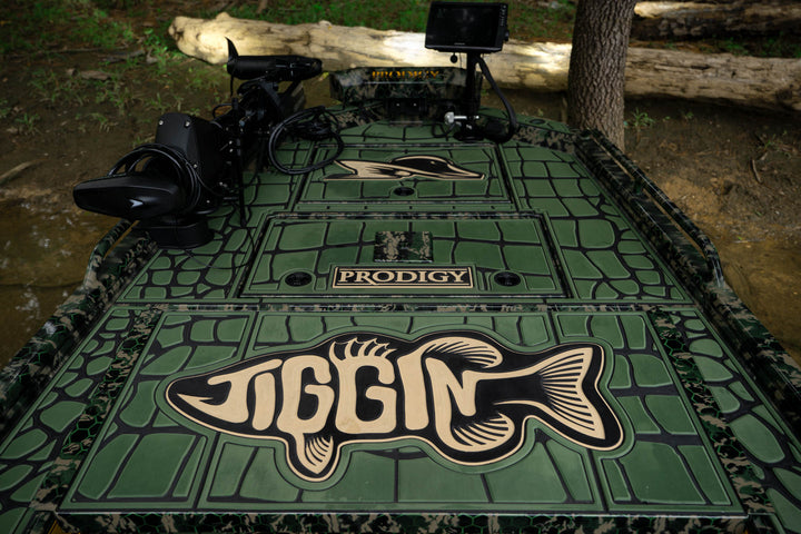 Jiggin with Jordan Grand Prize boat photo